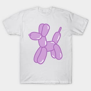 Purple Balloon Dog T-Shirt